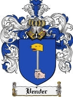 Vender coat of arms family crest download