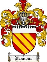 Vennour coat of arms family crest download