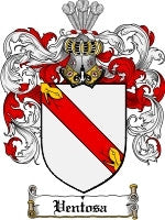 Ventosa coat of arms family crest download
