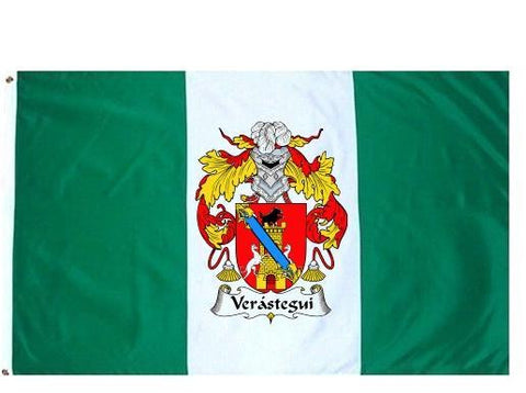 Verastegui family crest coat of arms flag