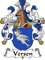 Versen coat of arms family crest download