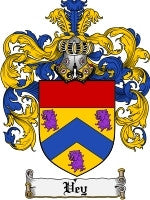 Vey coat of arms family crest download