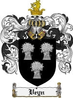 Veyn coat of arms family crest download