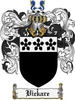 Vickare coat of arms family crest download