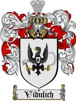 Vidulich coat of arms family crest download