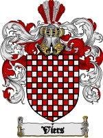 Viers coat of arms family crest download