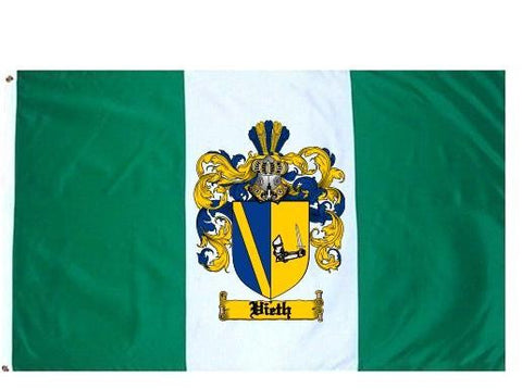 Vieth family crest coat of arms flag