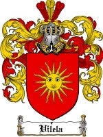 Vilela coat of arms family crest download