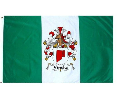Vincke family crest coat of arms flag