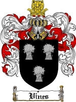 Vines coat of arms family crest download