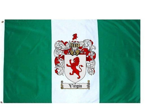Virgin family crest coat of arms flag