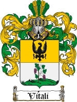 Vitali coat of arms family crest download