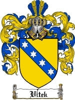 Vitek coat of arms family crest download