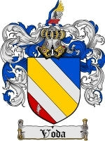 Voda coat of arms family crest download