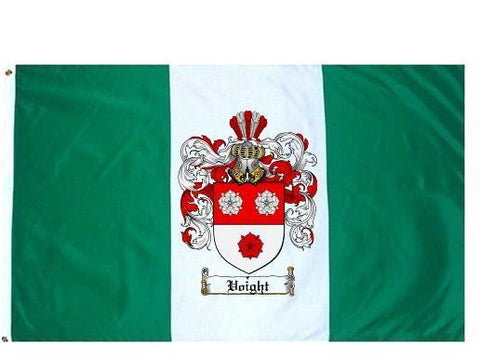 Voight family crest coat of arms flag