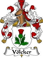 Volcker coat of arms family crest download