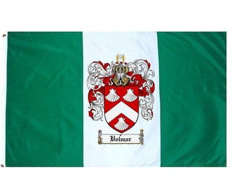 Volmar family crest coat of arms flag