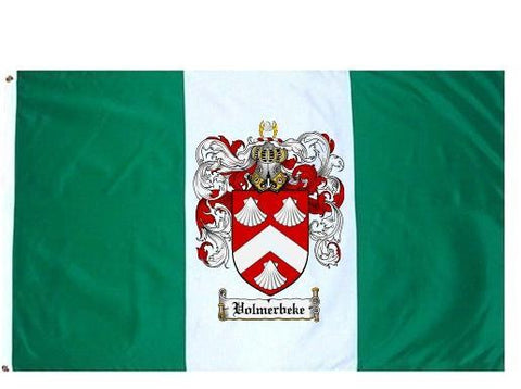 Volmerbeke family crest coat of arms flag
