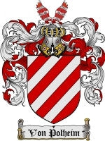 Von'Polheim coat of arms family crest download