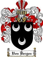 Vonbergen coat of arms family crest download