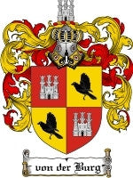 Vonderburg coat of arms family crest download