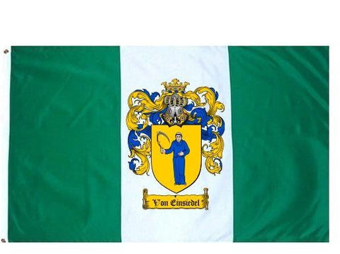 Voneinsiedel family crest coat of arms flag