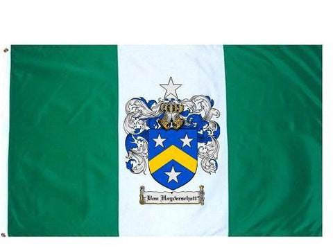 Vonhayderschatt family crest coat of arms flag