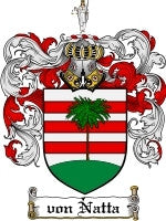 Vonnatta coat of arms family crest download