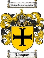 Vospar coat of arms family crest download