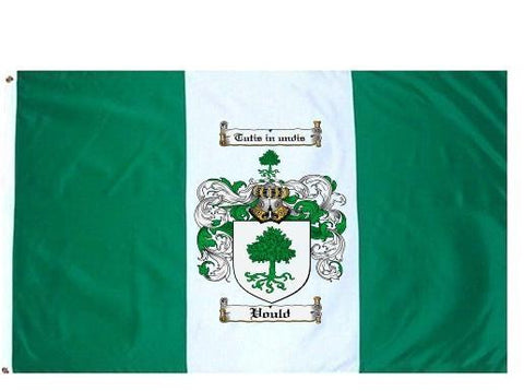 Vould family crest coat of arms flag