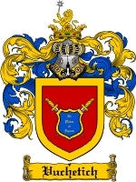 Vuchetich coat of arms family crest download