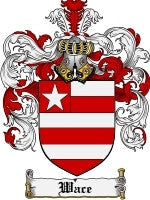Wace coat of arms family crest download