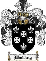 Wadding coat of arms family crest download
