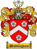 Waddingham coat of arms family crest download