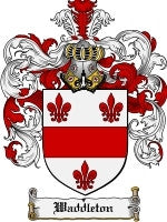 Waddleton coat of arms family crest download
