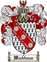 Waddman coat of arms family crest download