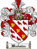 Wadeslea coat of arms family crest download