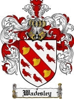 Wadesley coat of arms family crest download