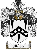 Wagge coat of arms family crest download