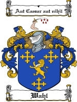 Wahl coat of arms family crest download