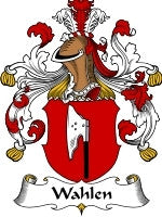 Wahlen coat of arms family crest download