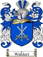 Wahlert coat of arms family crest download