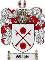 Wahls coat of arms family crest download