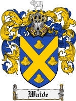 Waide coat of arms family crest download