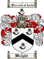 Waight coat of arms family crest download