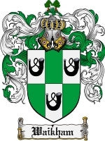 Waikham coat of arms family crest download