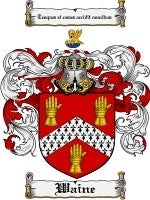 Waine coat of arms family crest download