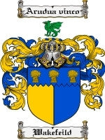 Wakefeild coat of arms family crest download