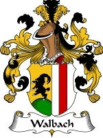 Walbach coat of arms family crest download