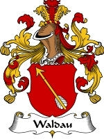 Waldau coat of arms family crest download